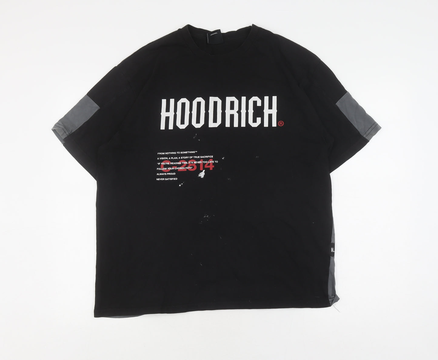 Hoodrich Men's Black XL Graphic Print T-Shirt