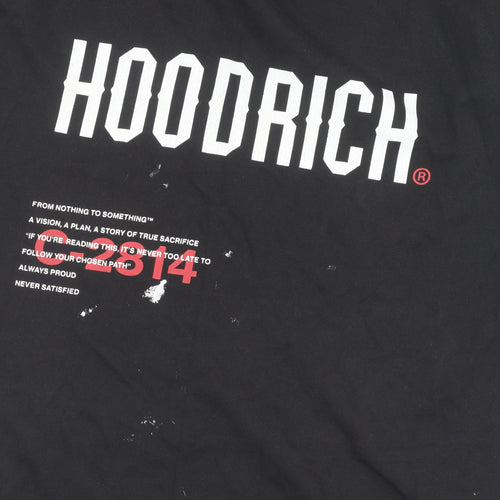 Hoodrich Men's Black XL Graphic Print T-Shirt