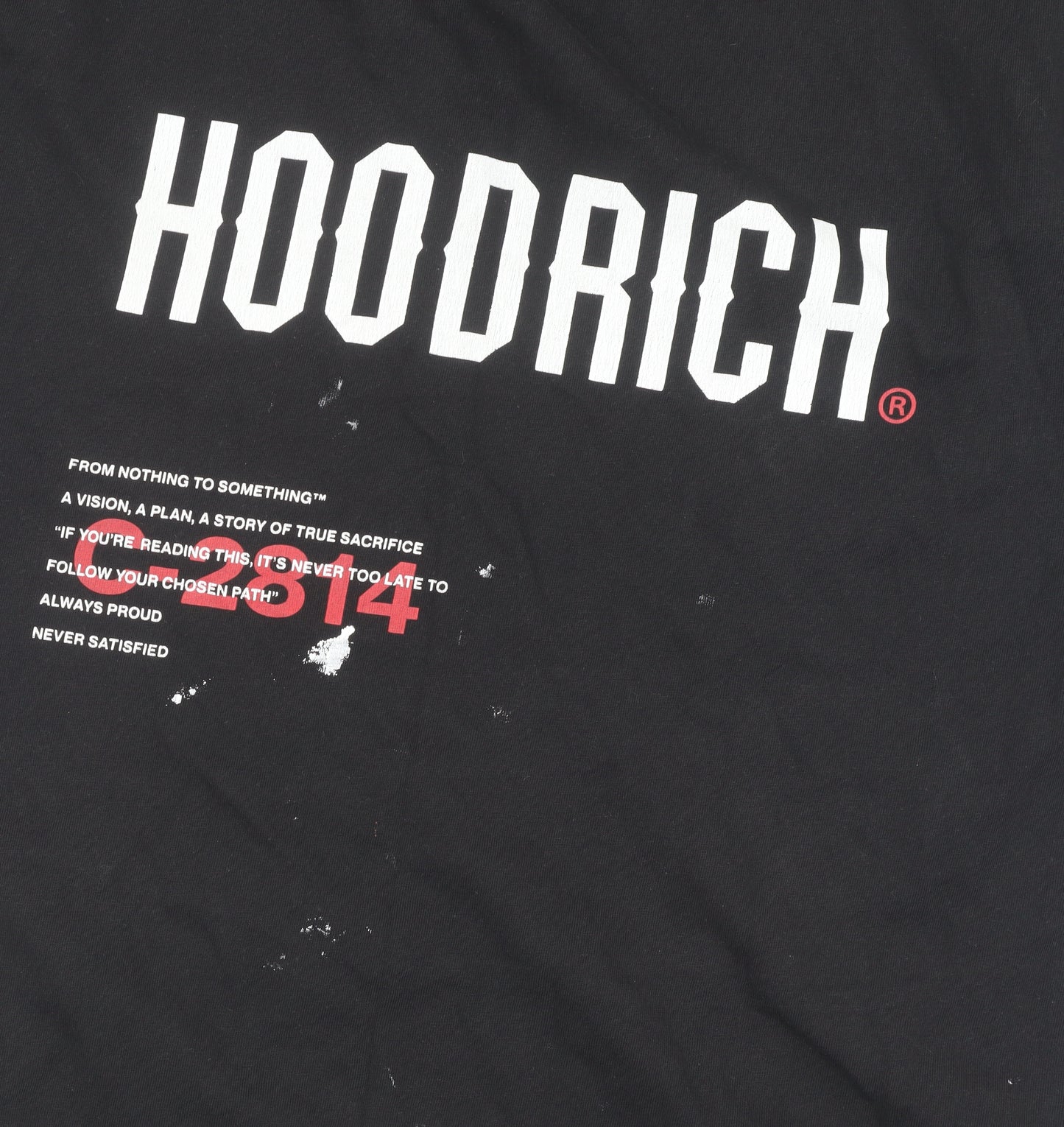 Hoodrich Men's Black XL Graphic Print T-Shirt