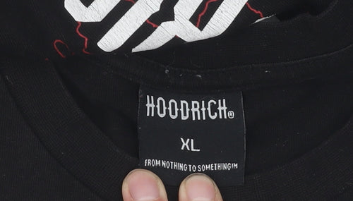 Hoodrich Men's Black XL Graphic Print T-Shirt