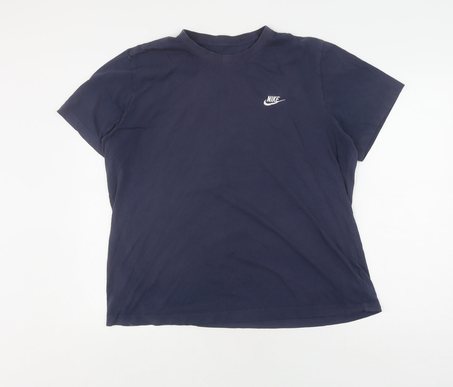 Nike Men's Blue Crew Neck T-Shirt L
