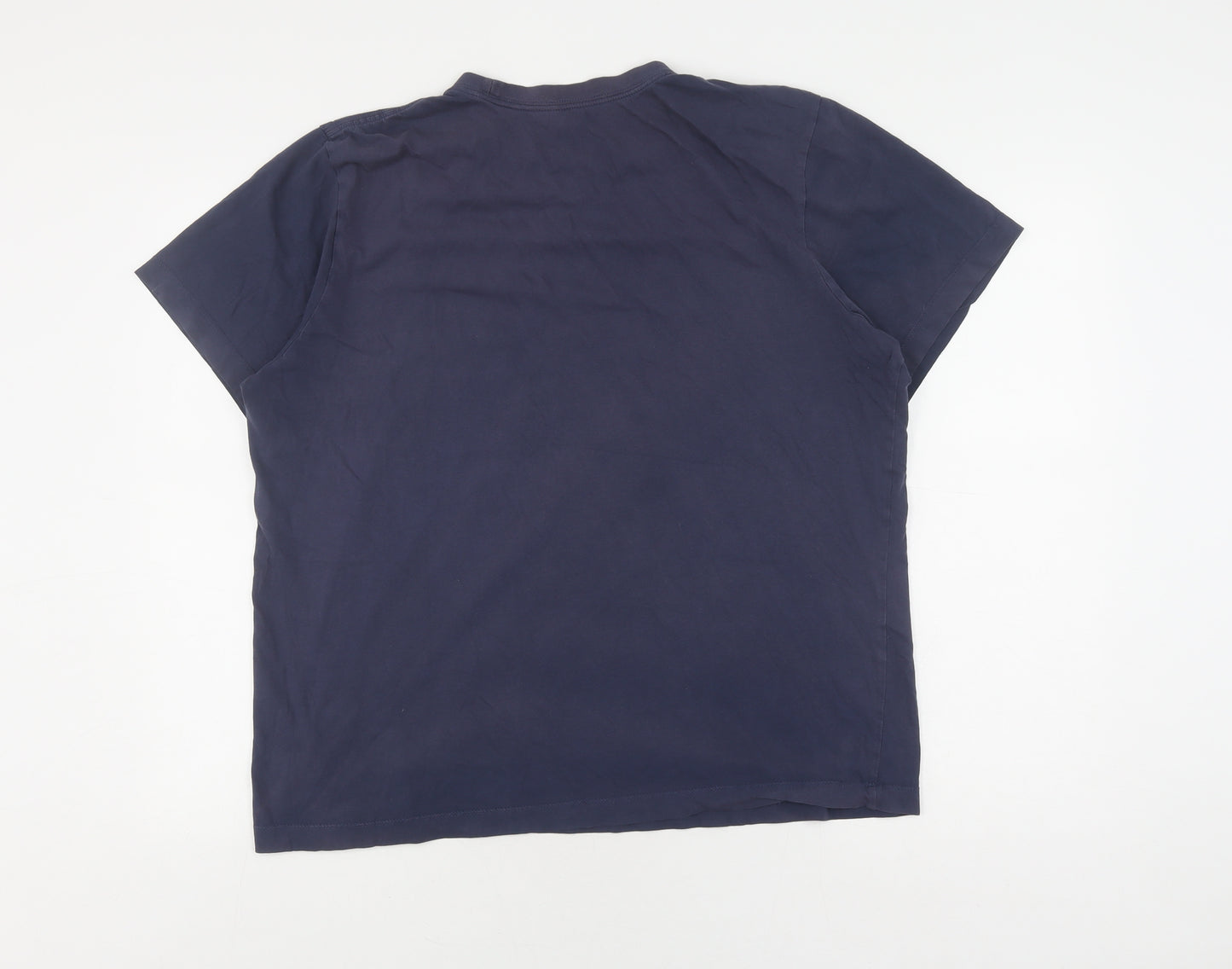 Nike Men's Blue Crew Neck T-Shirt L