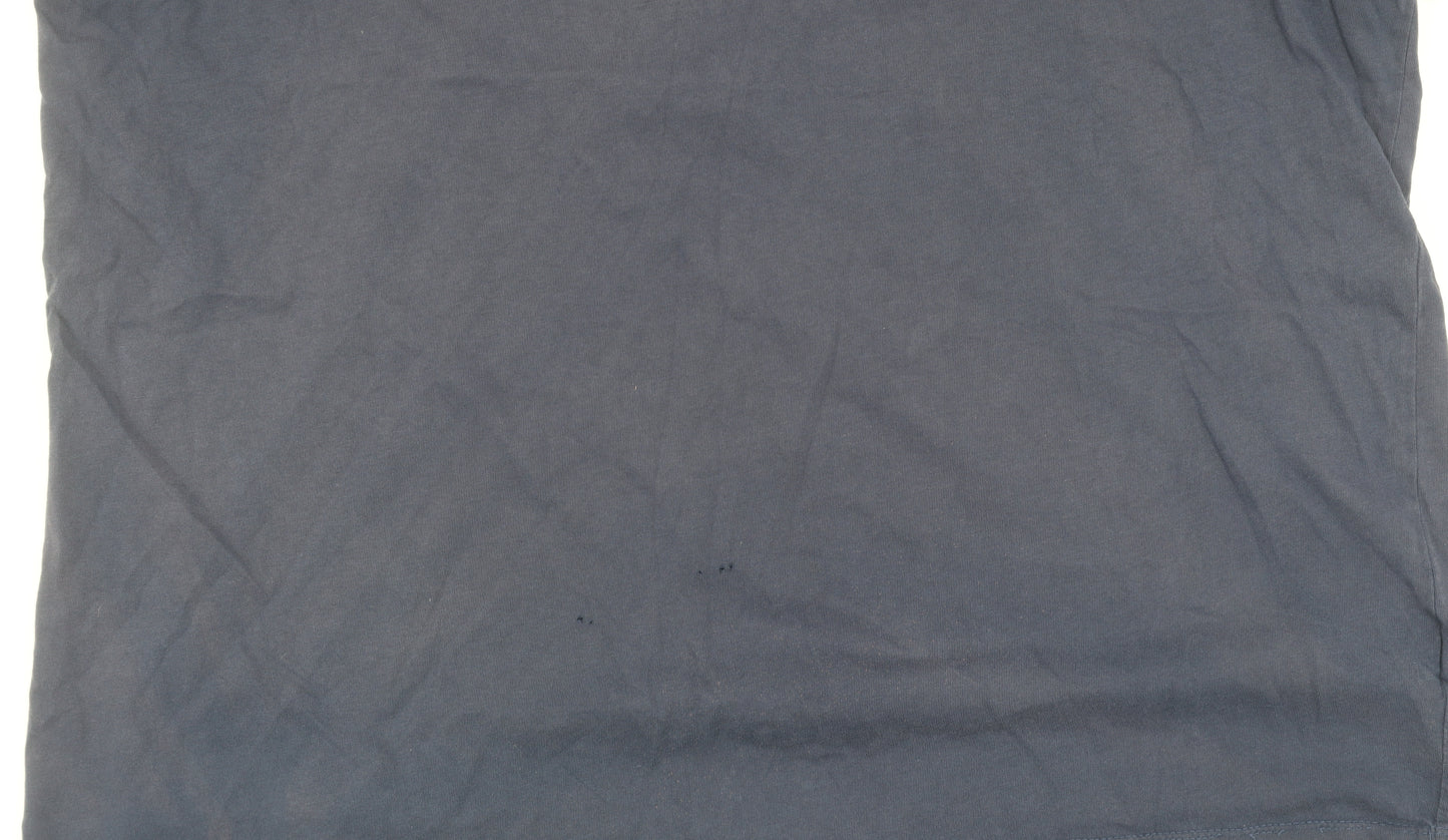 Nike Men's Blue Crew Neck T-Shirt L