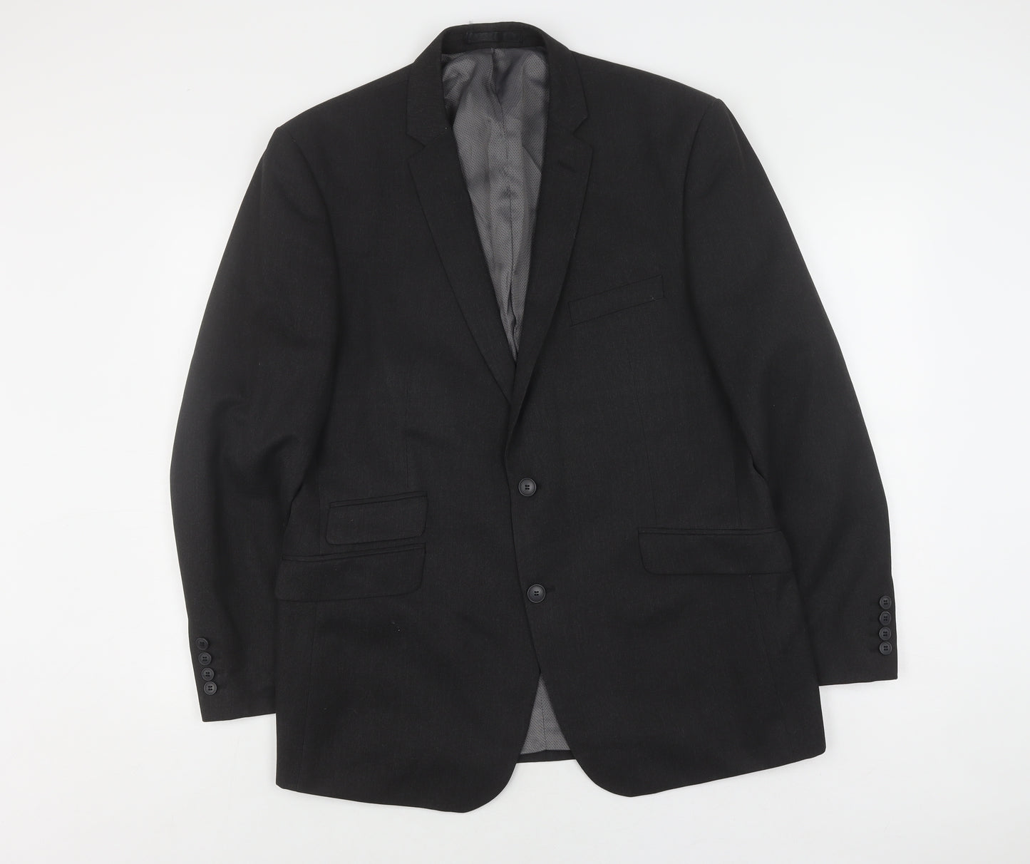 Burton Black Men's Blazer 44 Regular Business Jacket