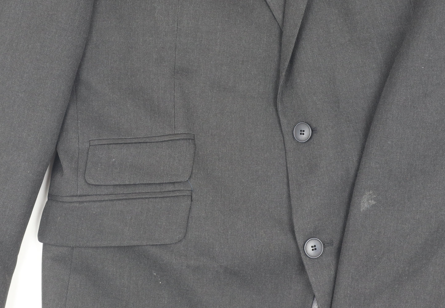 Burton Black Men's Blazer 44 Regular Business Jacket