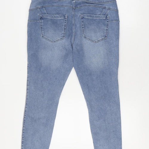 Next Women's Blue Petite Jegging Leggings Size 16