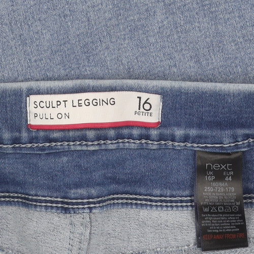 Next Women's Blue Petite Jegging Leggings Size 16