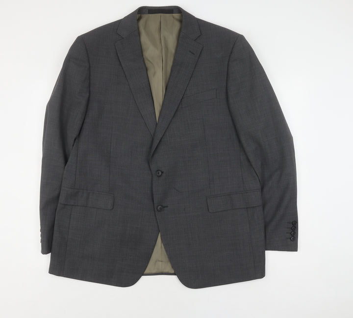Marks & Spencer Men's Grey Blazer Jacket 46R