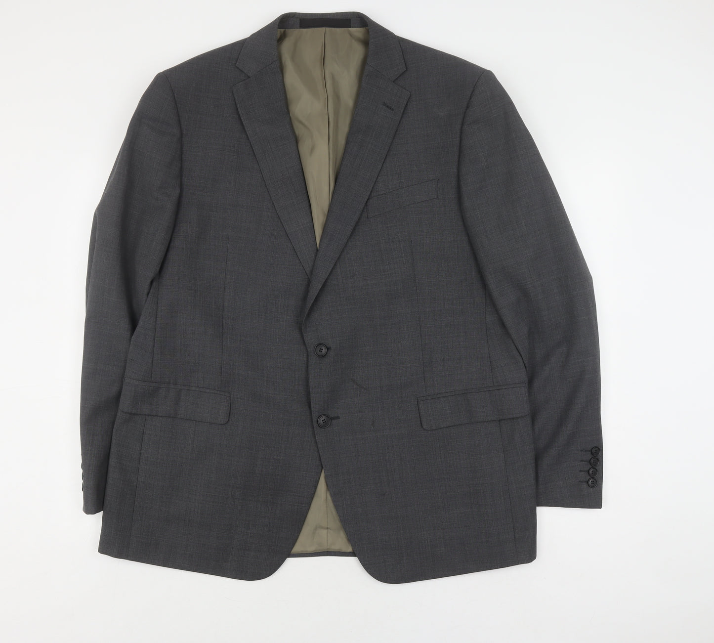 Marks & Spencer Men's Grey Blazer Jacket 46R