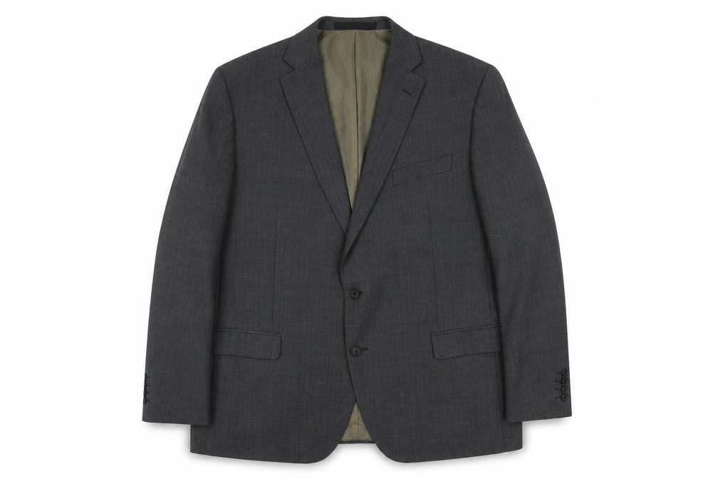 Front view of Marks & Spencer Men's Grey Blazer Jacket 46R