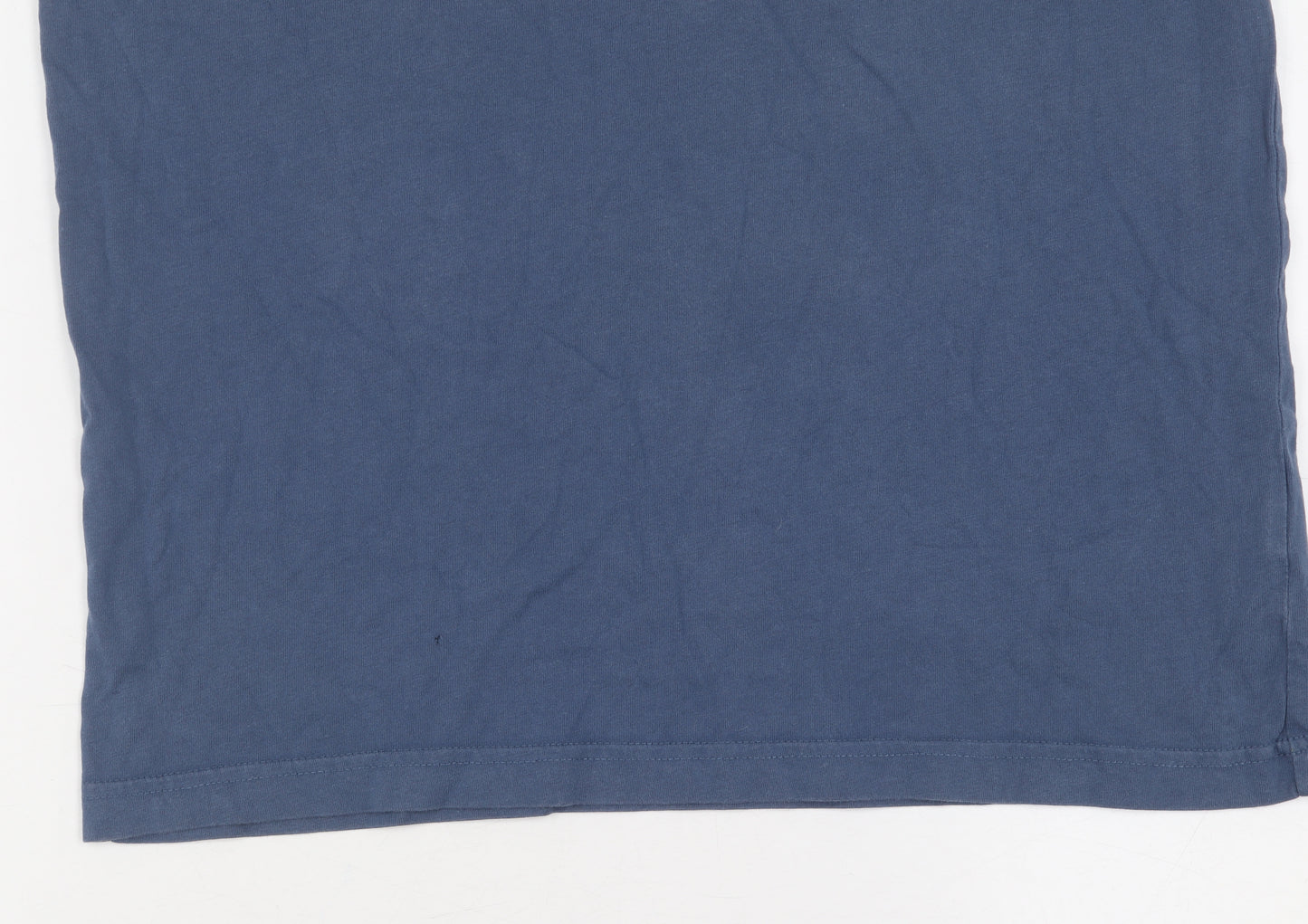 Penguin Men's Blue Crew Neck T-Shirt - Size M
