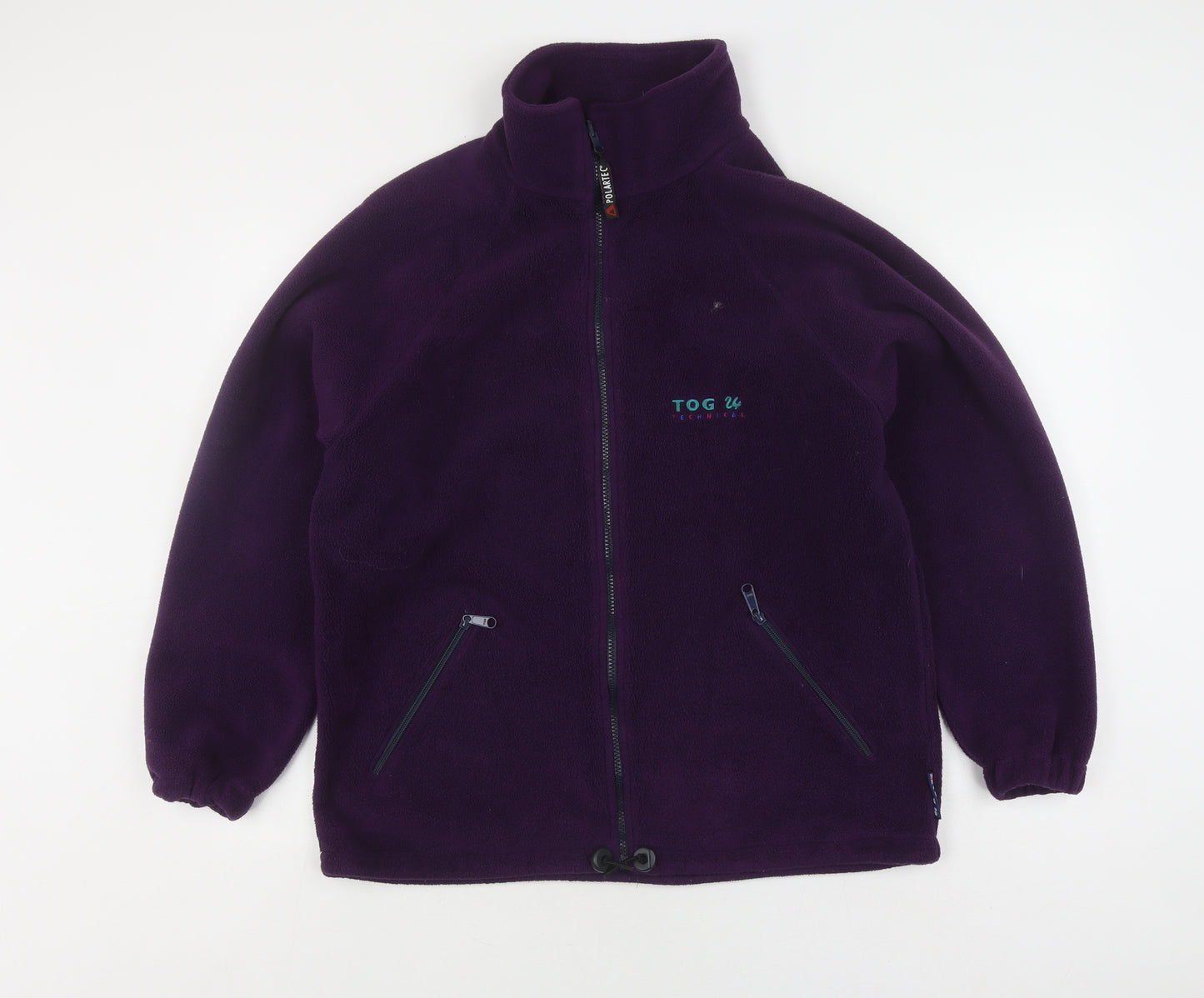 TOG 24 Women's Purple Fleece Jacket, M - Stylish & Warm