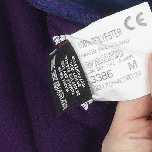 TOG 24 Women's Purple Fleece Jacket, M - Stylish & Warm