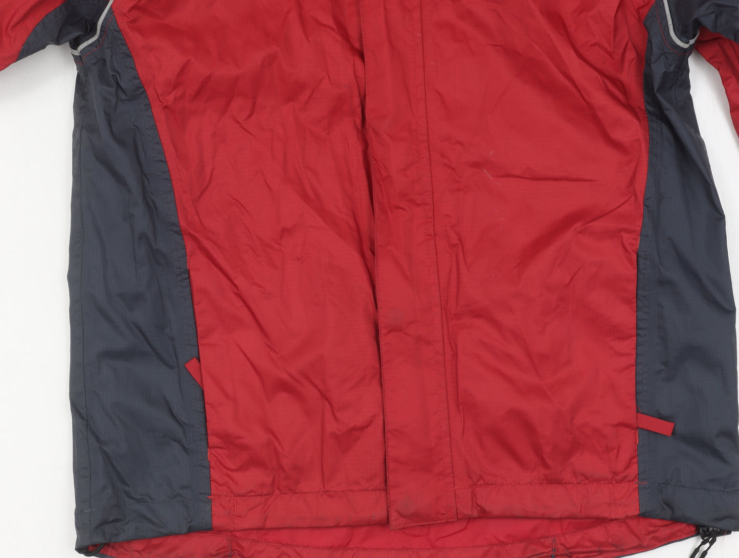 Spotty Otter Boys Red Parka Coat, Size 9-10 Years