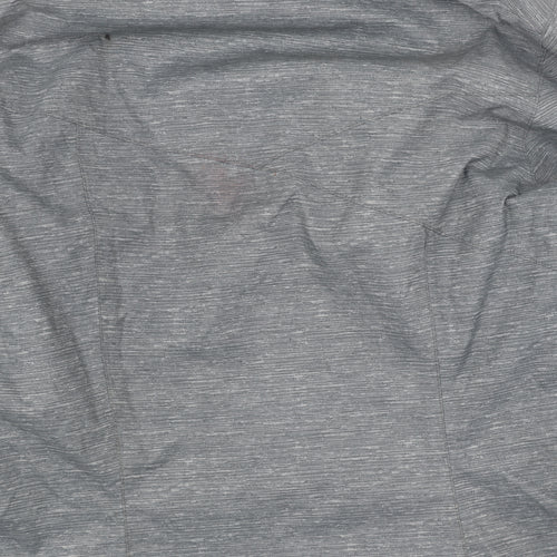 Decathlon Women's Grey Mid-Length Hooded Jacket M