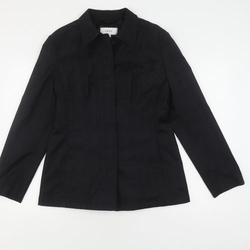 Next Women's Black Jacket Size 14 Regular Fit