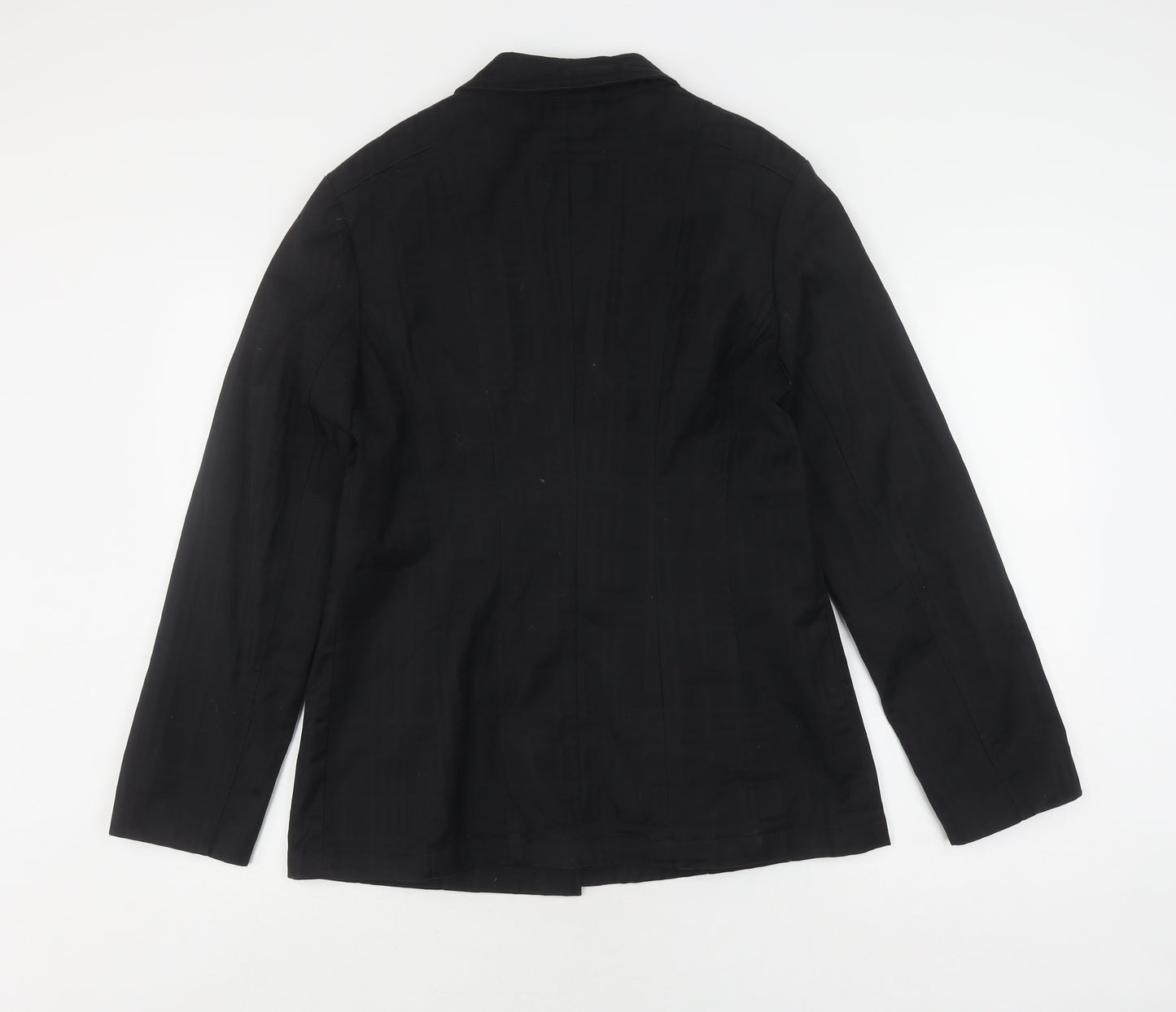 Next Women's Black Jacket Size 14 Regular Fit