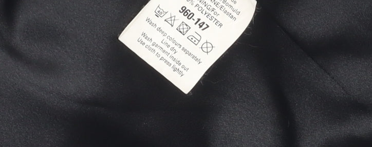 Next Women's Black Jacket Size 14 Regular Fit