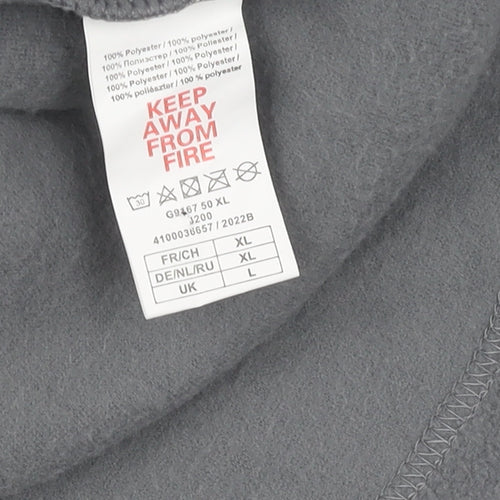 Atlas For Men Grey XL Fleece Jacket - Outdoor Winter Essential