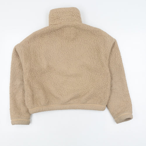 Hollister Women's Beige Pullover Hoodie XS