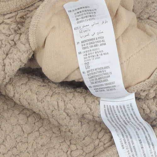 Hollister Women's Beige Pullover Hoodie XS