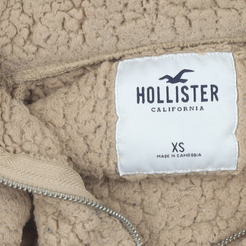 Hollister Women's Beige Pullover Hoodie XS