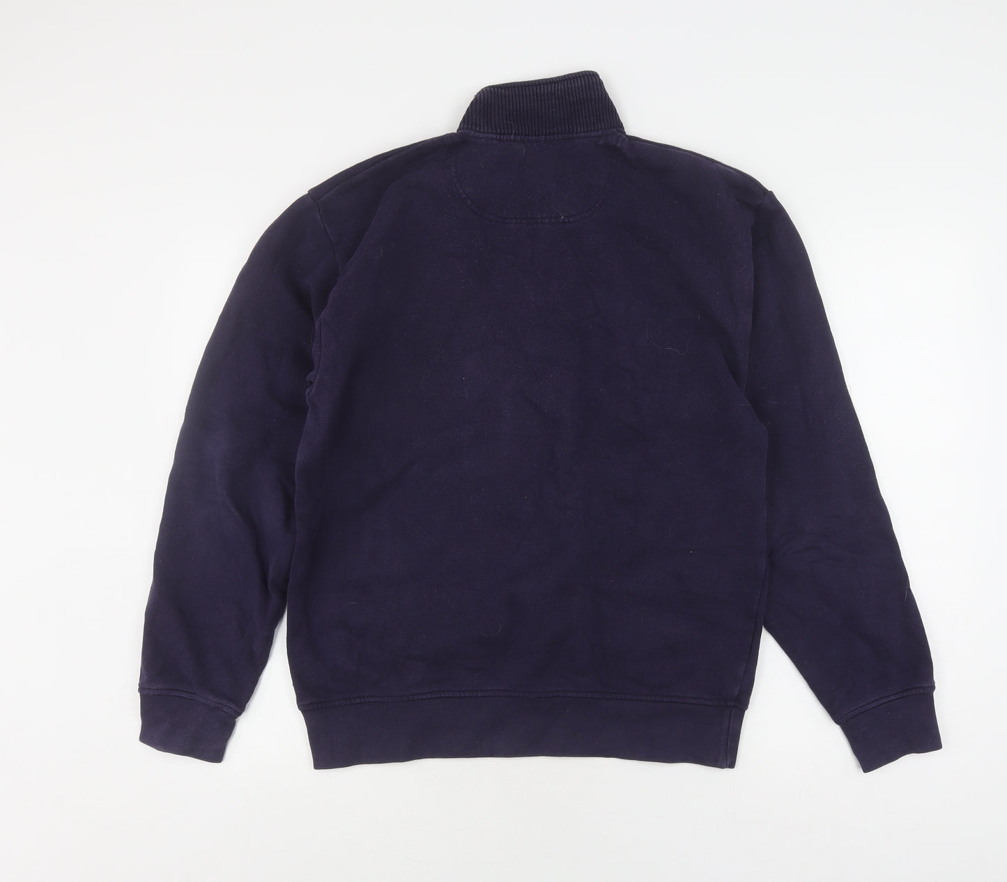 Orvis Mens Blue Pullover Sweatshirt S - Stylish & Comfortable