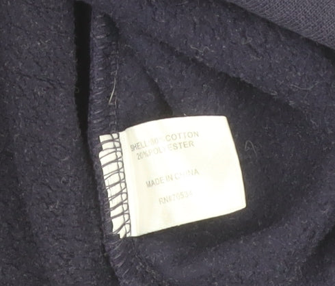 Orvis Mens Blue Pullover Sweatshirt S - Stylish & Comfortable
