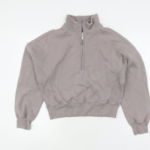 Abercrombie & Fitch Women's Grey XS Pullover Sweatshirt