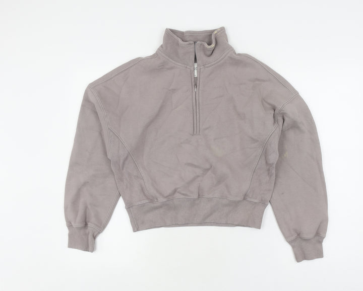 Abercrombie & Fitch Women's Grey XS Pullover Sweatshirt