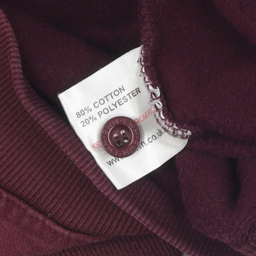 EWM Pure Classics Men's XL Purple Long Sleeve Polo