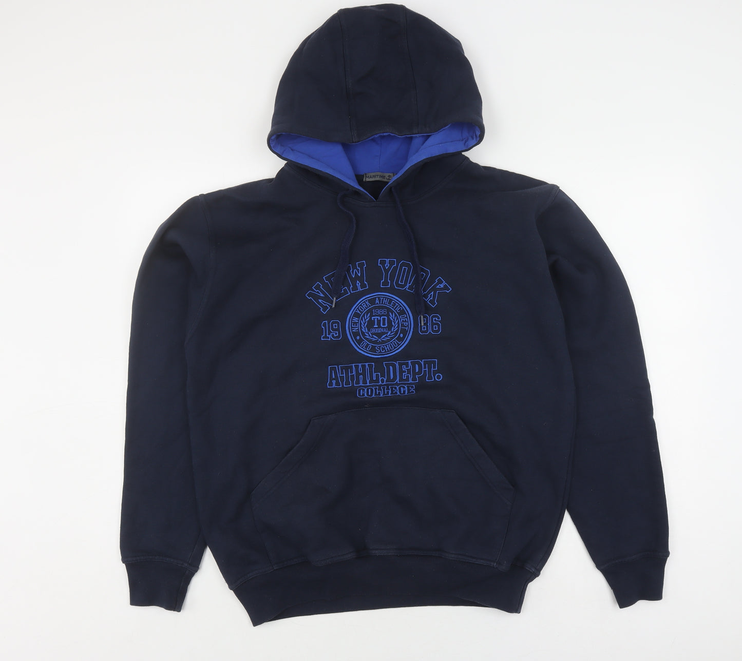 Maritime Men's Blue Pullover Hoodie M