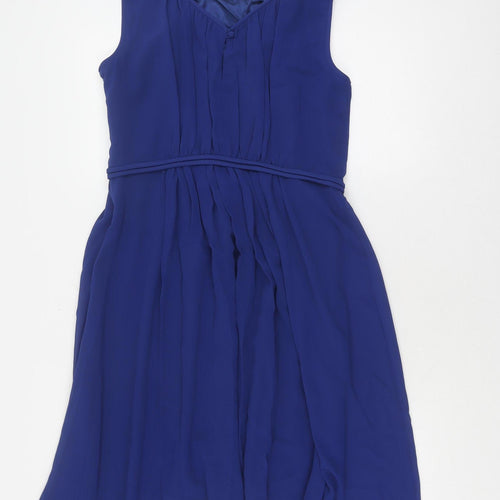Boden Women's Blue Fit & Flare Dress, Size 12