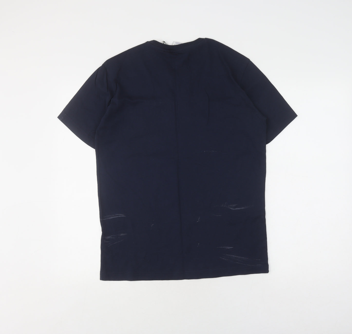 Champion Men's Blue Small T-Shirt, Embroidered Logo