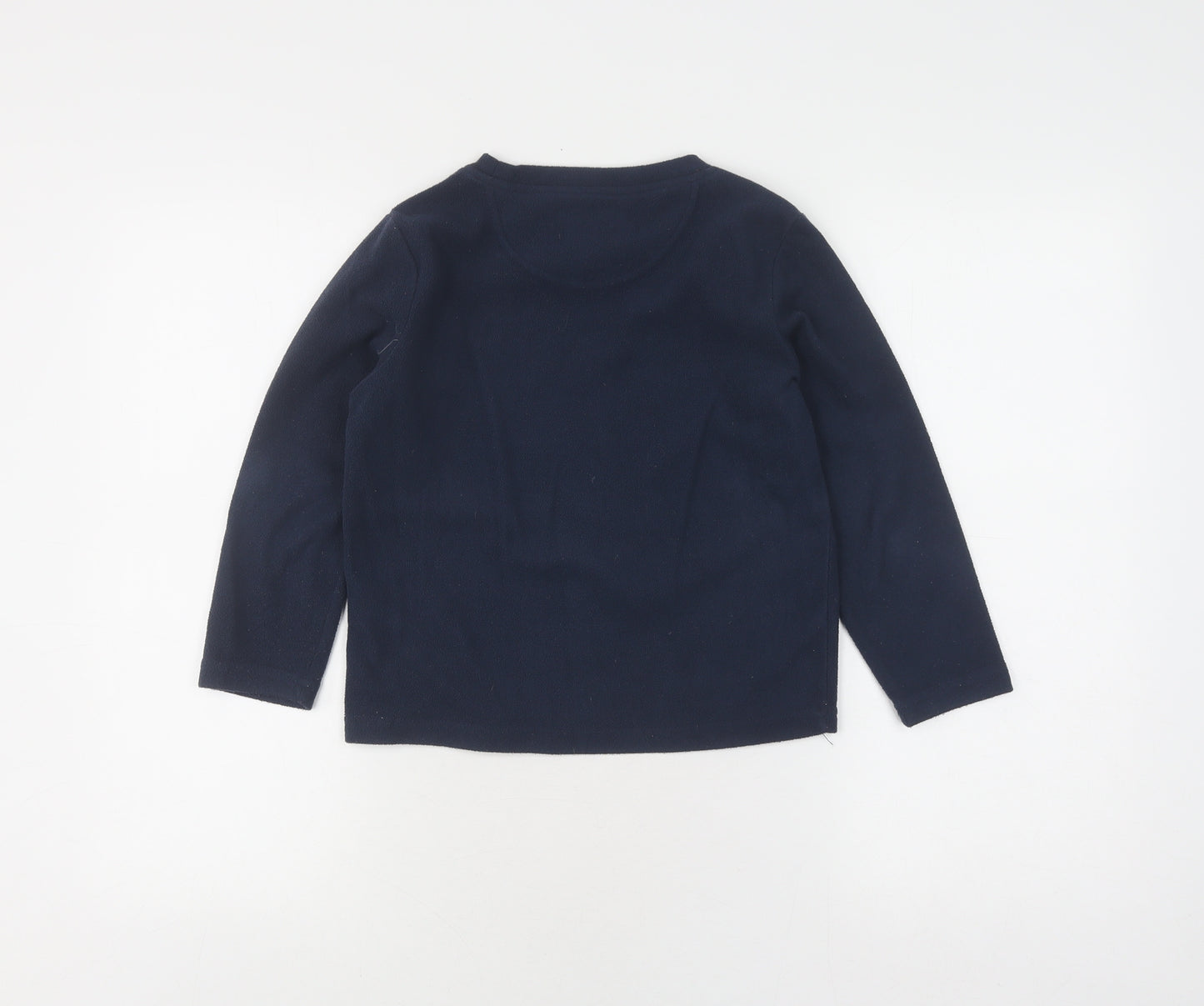 Peter Storm Boys Blue Fleece Pullover Sweatshirt, Size 5-6 Years