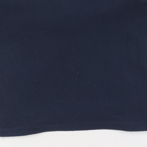 Peter Storm Boys Blue Fleece Pullover Sweatshirt, Size 5-6 Years