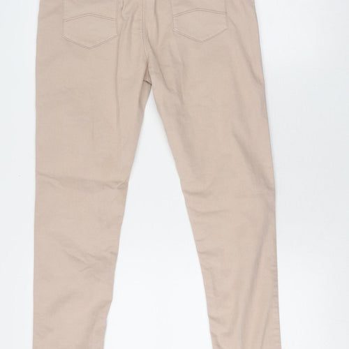 Armani Women's Beige Slim Straight Jeans - Size 2