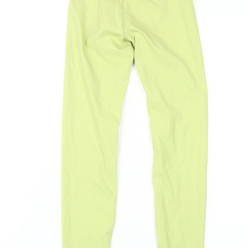 ADANOLA Green Women's Leggings S - Slim Fit Activewear