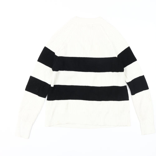 Marks and Spencer Women's Striped Pullover Jumper M