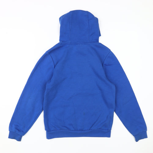 Slazenger Boys Blue Pullover Hoodie, Hooded, Size 13 Years