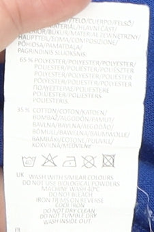 Slazenger Boys Blue Pullover Hoodie, Hooded, Size 13 Years