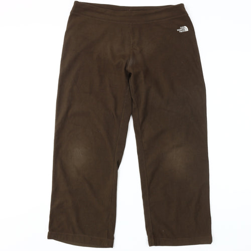 The North Face Women's Brown Relaxed Trousers, Size L