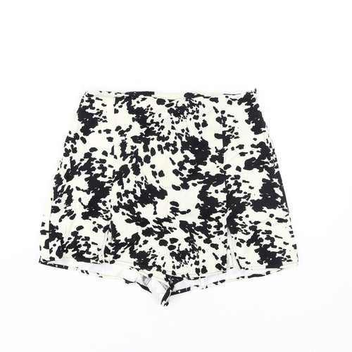 Zara Women's Multicoloured Animal Print Skort, Size S