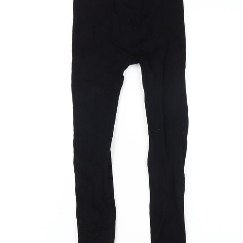 Zara Women's Black Ankle Leggings XS