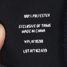 32 Degrees Women's Blue Jacket, Size M, Full Zip Mid-Length