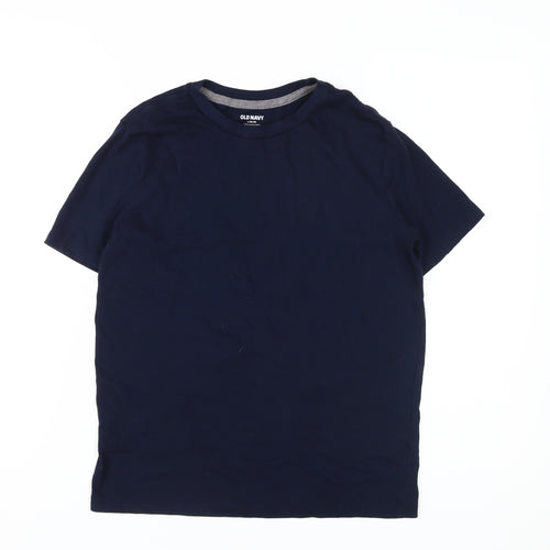 Old Navy Boys' Blue Basic T-Shirt, L
