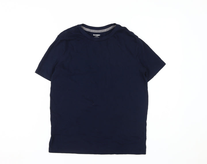 Old Navy Boys' Blue Basic T-Shirt, L
