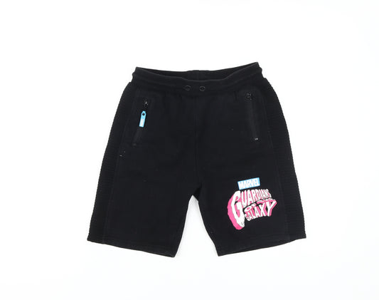 Marvel Boys Black Guardians of the Galaxy Shorts, 11-12 Years