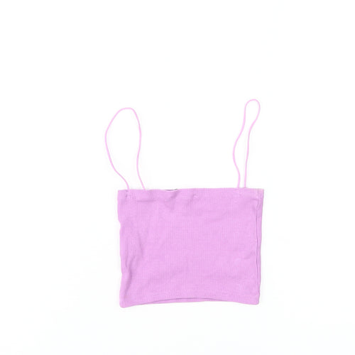 Zara Women’s Purple Camisole Knit Tank Top - S