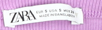 Zara Women’s Purple Camisole Knit Tank Top - S